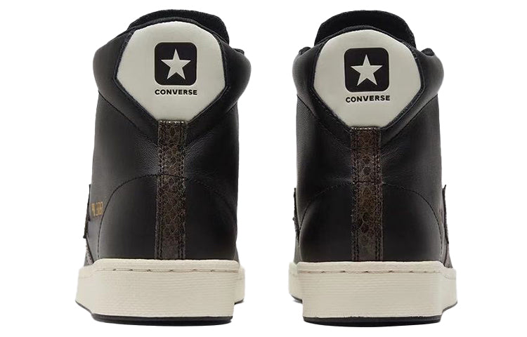 Converse Snake Print Pro Leather 'Black Creamwhite' 170496C