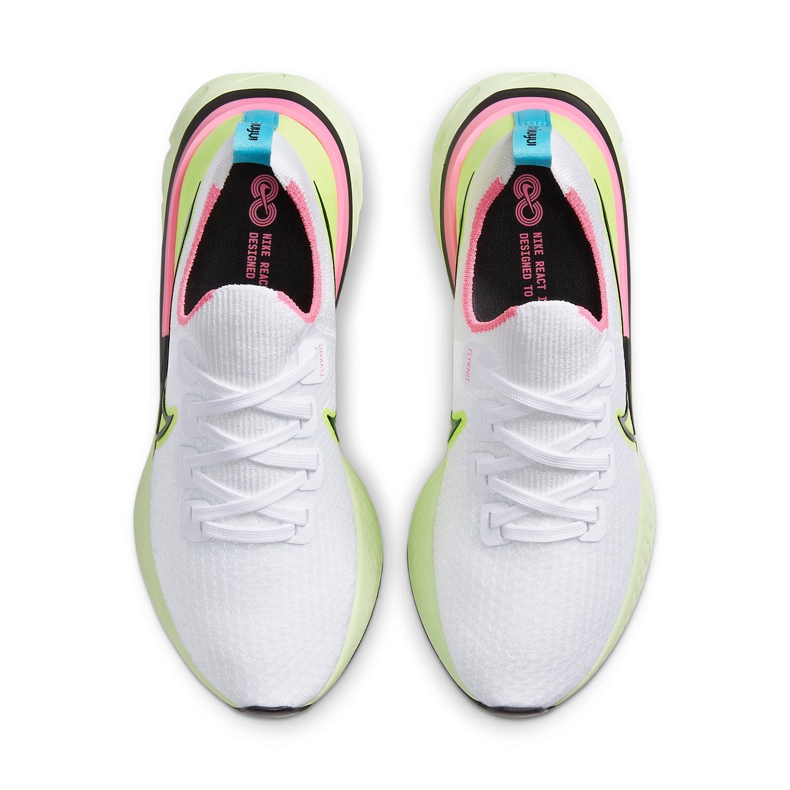 (WMNS) Nike React Infinity Run Flyknit 'Volt Pink Glow' CZ7993-100