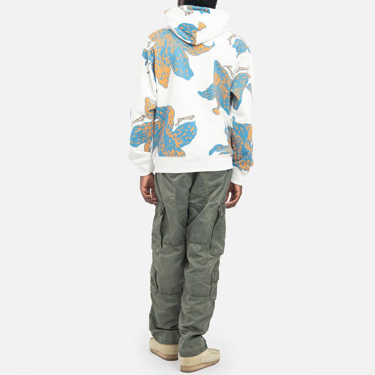 Stussy SS22 Floral Flowers Printing Unisex White 118486