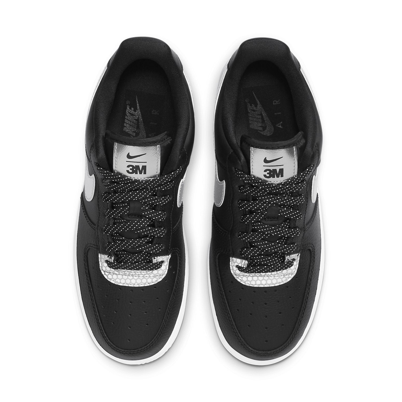 (WMNS) Nike x 3M Air Force 1 '07 SE 'Black' CT1992-001