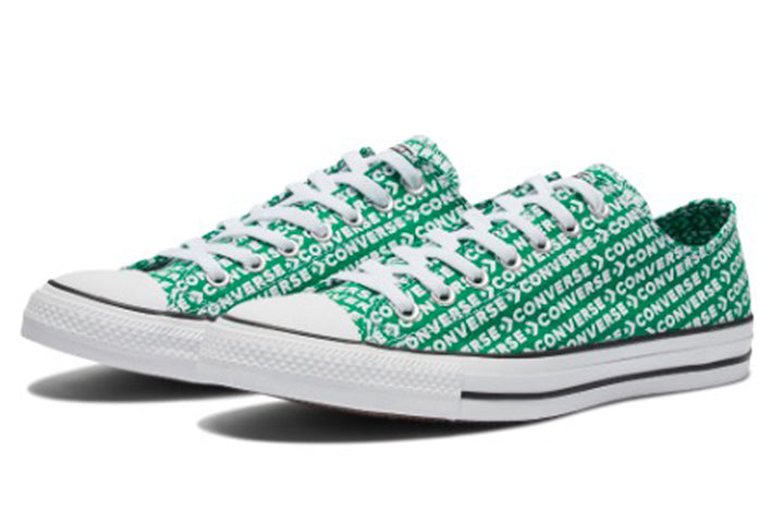 Converse Chuck Taylor All Star 'Green White Monogram' 163950C