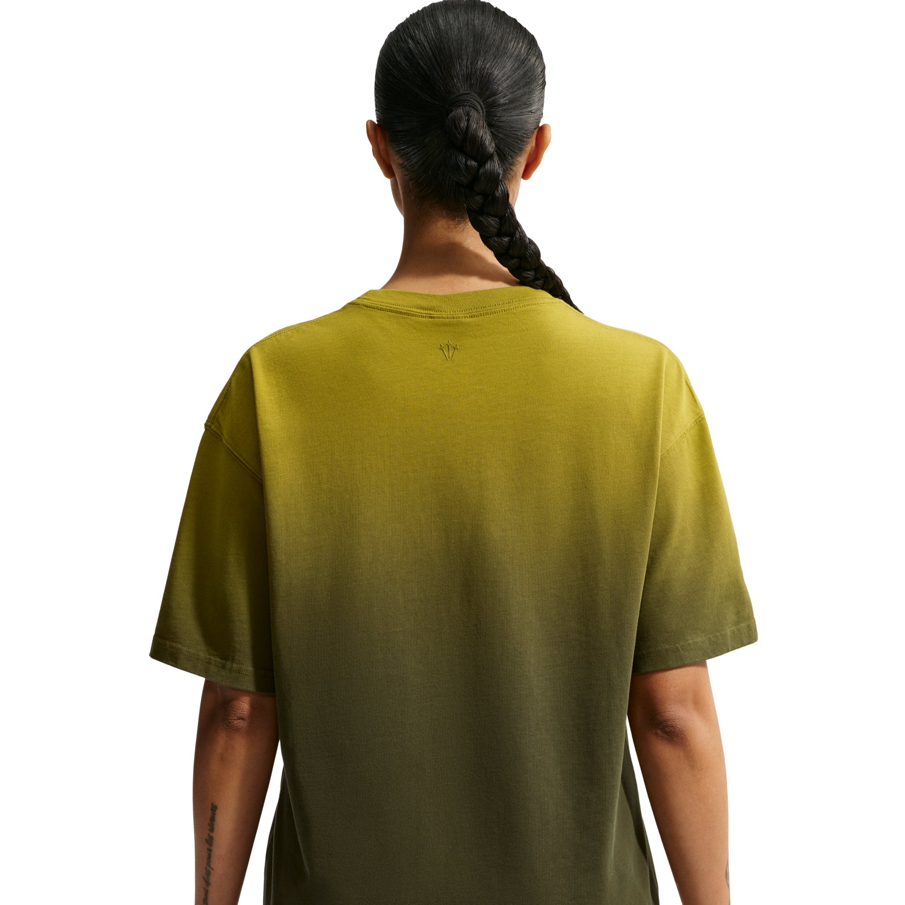 Nike NOCTA Fleece CS T-Shirt 'Moss Medium Olive' HJ6354-390