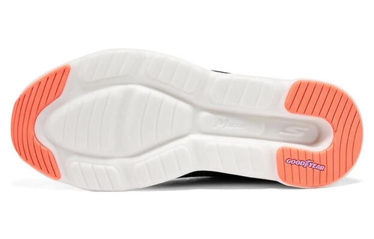 (WMNS) Skechers GO RUN Swirl Tech 'Black White Pink' 129496-BKPK