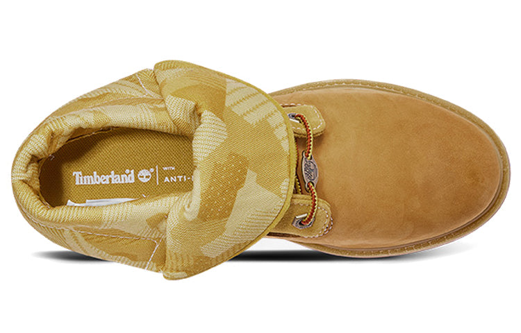 (WMNS) Timberland Roll Top Boots Basic 'Wheat Yellow' A28AT