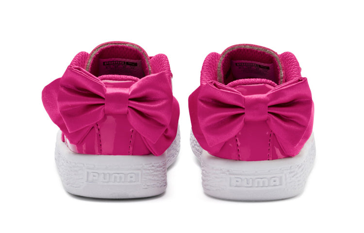 (PS) PUMA Basket Bow Coated Glam AC 'Pink' 368984-02