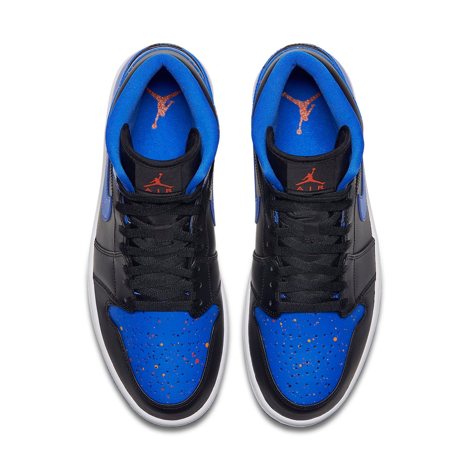 Air Jordan 1 Mid 'Royal Splatter' 554724-048