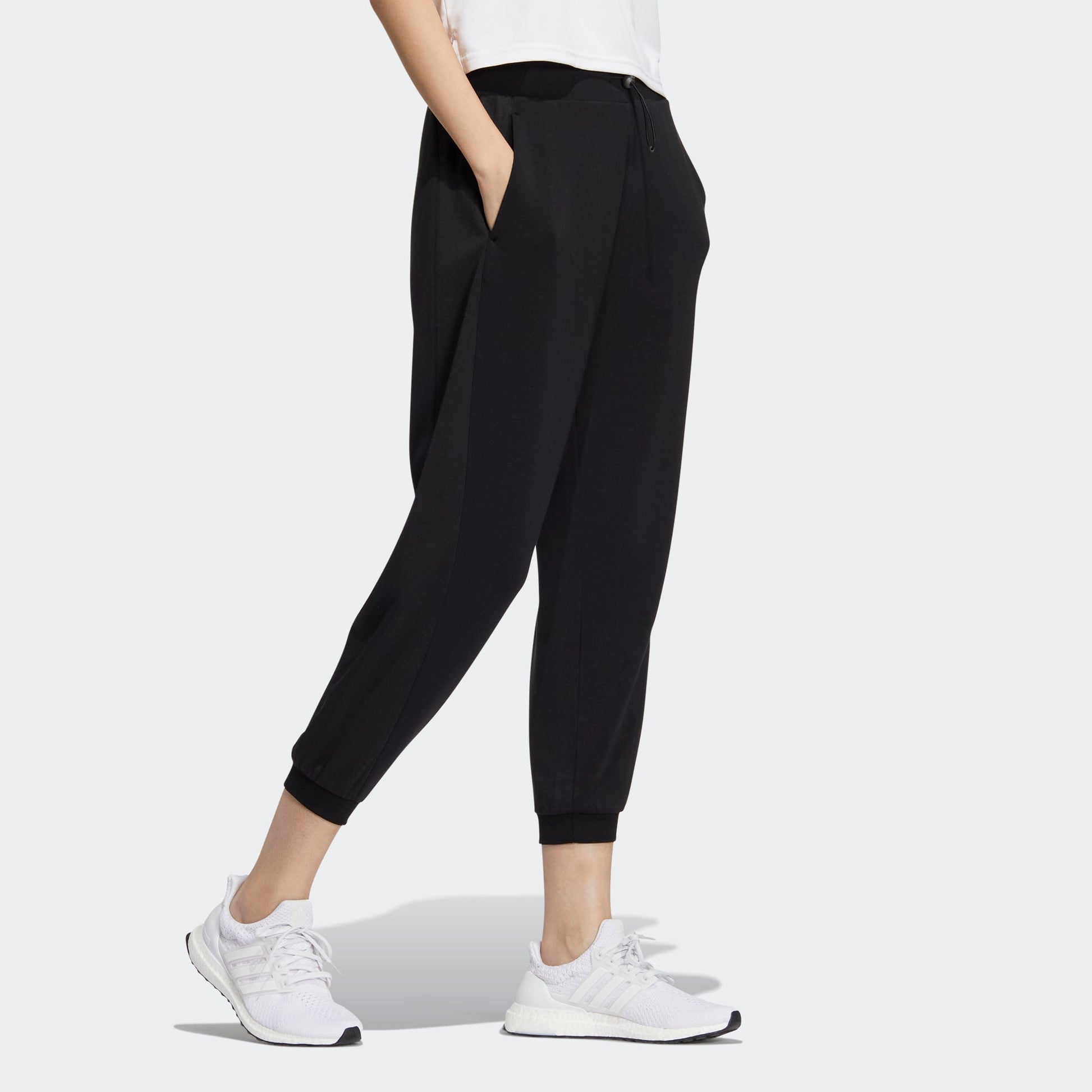 (WMNS) adidas FOC Knit Pants 'Black' HY2823