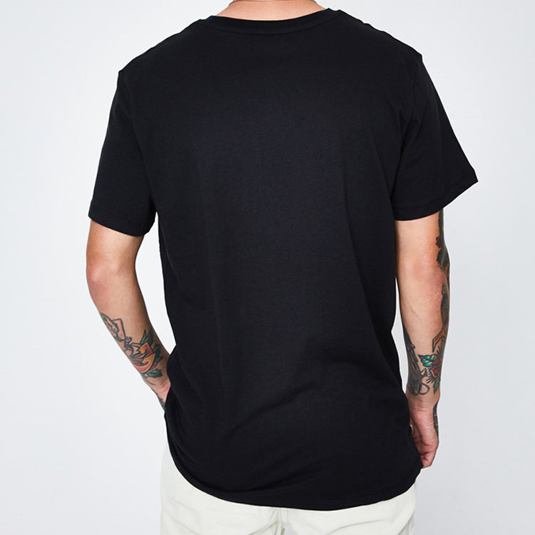 Men's Stussy Alphabet Short Sleeve t Black 2002117