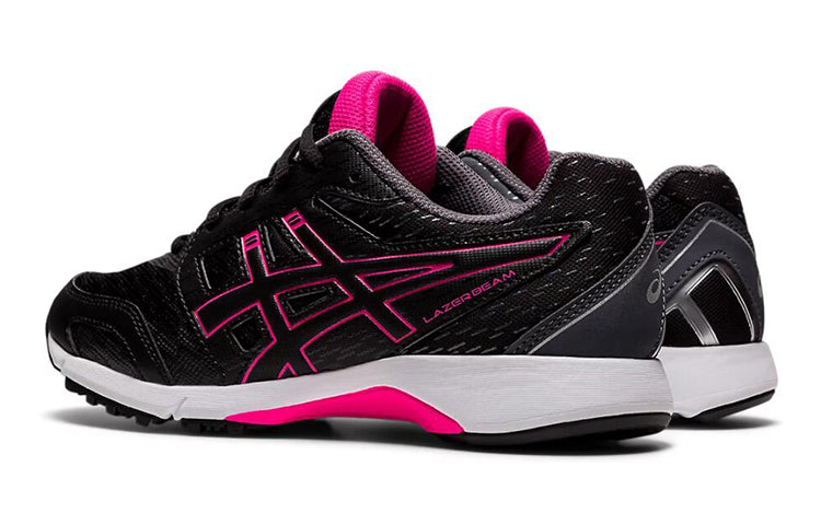 (GS) ASICS Lazerbeam RF Black/Pink 1154A092-003