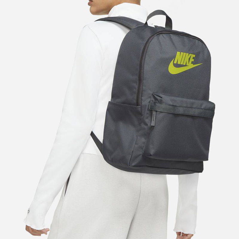 Nike Athleisure Casual Sports Classic logo Backpack Dark Grey BA5879-068