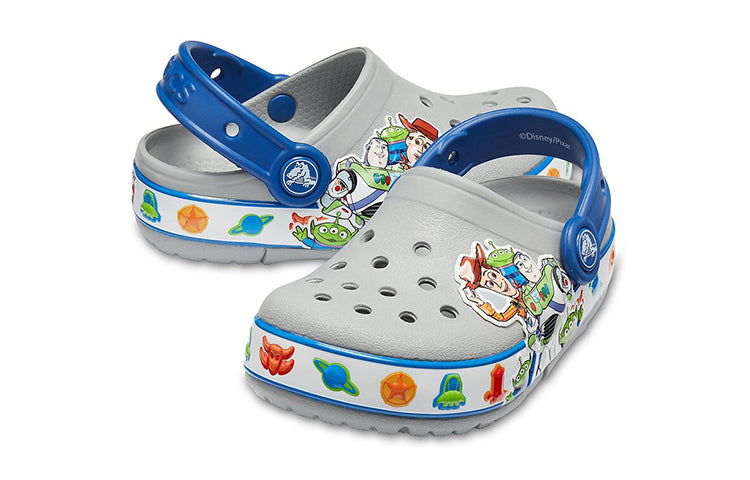 (GS) Crocs FunLab Disney Toy Story Clogs 'Light Grey Blue' 205498-007