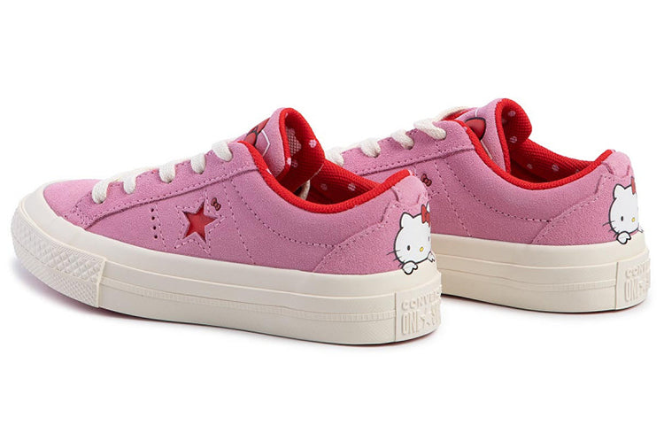 (GS) Converse Hello Kitty x One Star Suede Low Top 'Prism Pink' 362941C