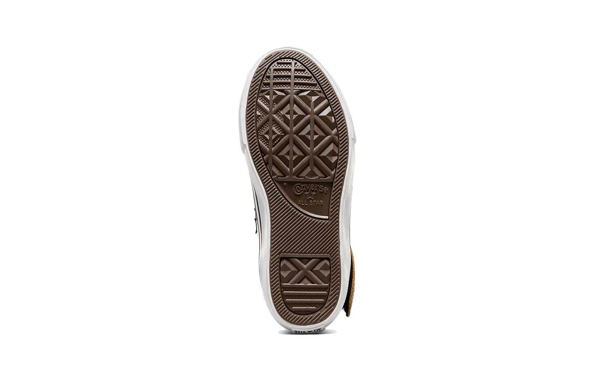 (GS) Converse Pro Blaze Strap Sneaker 'White Gold Black' A05523C