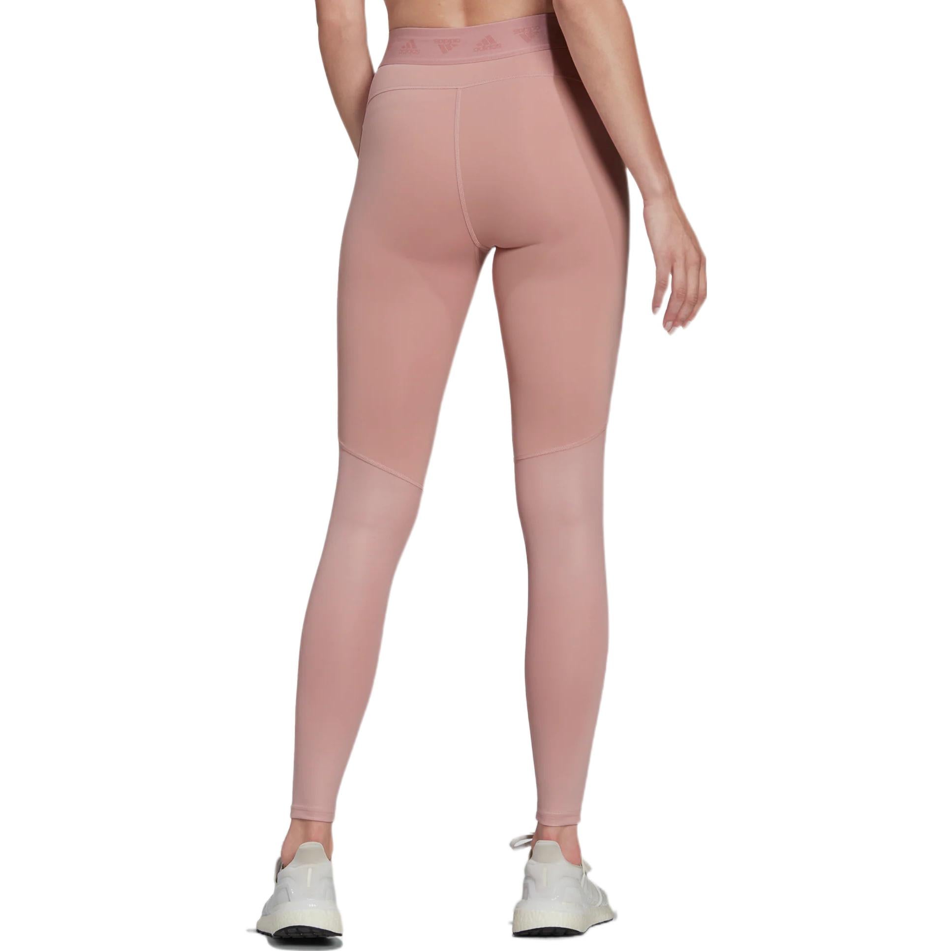 (WMNS) adidas Hyperglam High-Rise Long Tights Asia Sizing 'Pink' HG8500