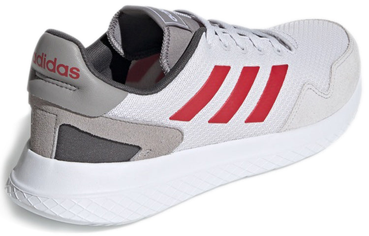 adidas neo Archivo Grey/White/Red EG3238