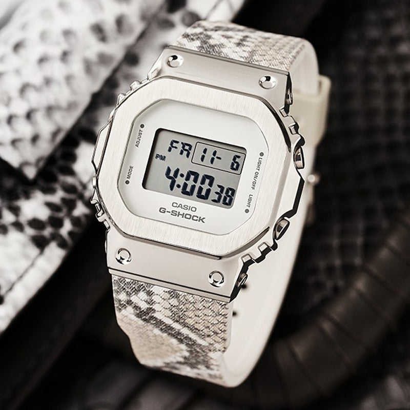 CASIO G-Shock Digital 'White' GM-S5600PT-7PFS-PERSON