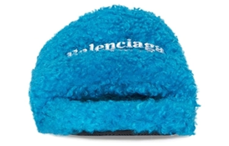 Balenciaga Furry Slides 'Sky Blue' 654747W2DO14296