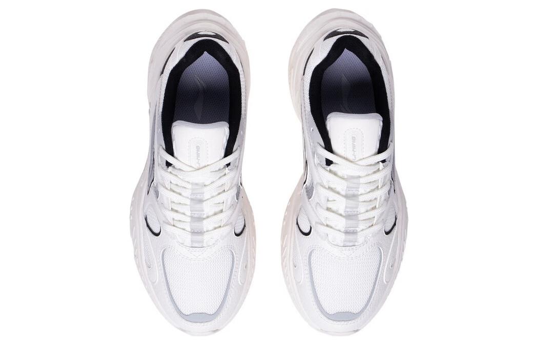 (WMNS) Li-Ning Star Wind 'White Black' AGCT150-2