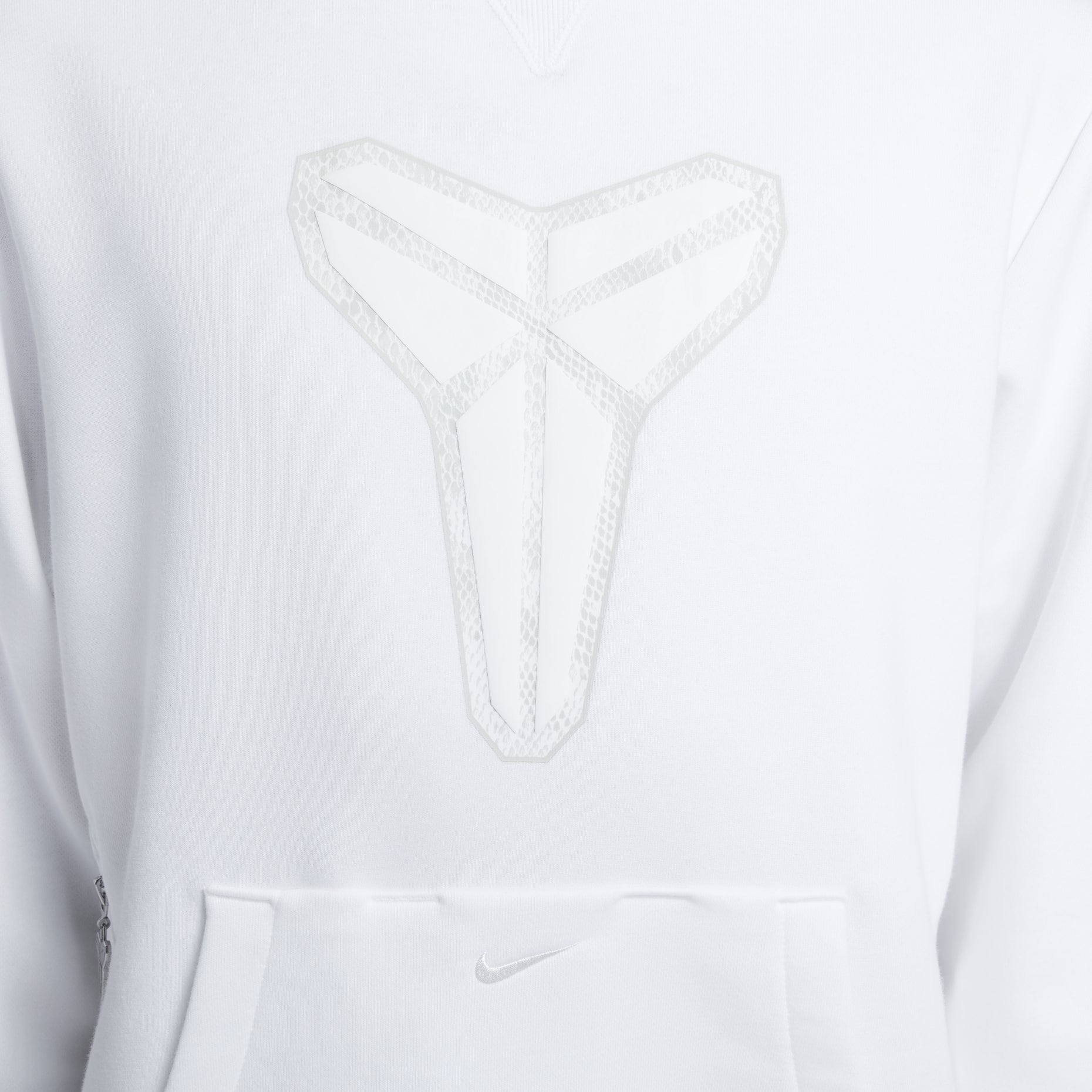 Nike Kobe Dri-FIT Pullover Basketball Hoodie Asia Sizing 'White' HF0067-100