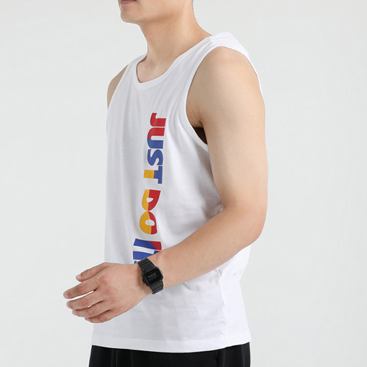 Men's Nike Sportswear Retro White Vest CU7451-100