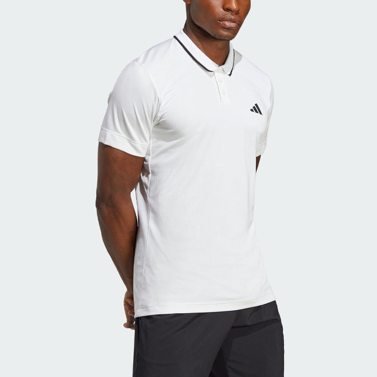 adidas Tennis Freelift Polo Shirt 'White' HS3317