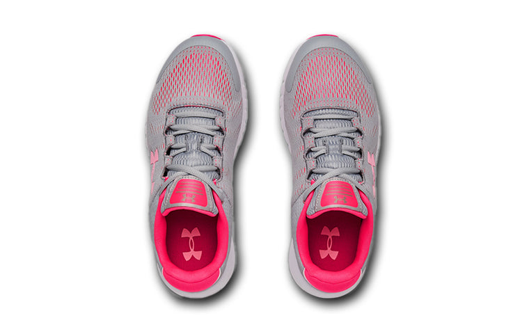 (GS) Under Armour Pursuit 'Grey Pink' 3022092-101
