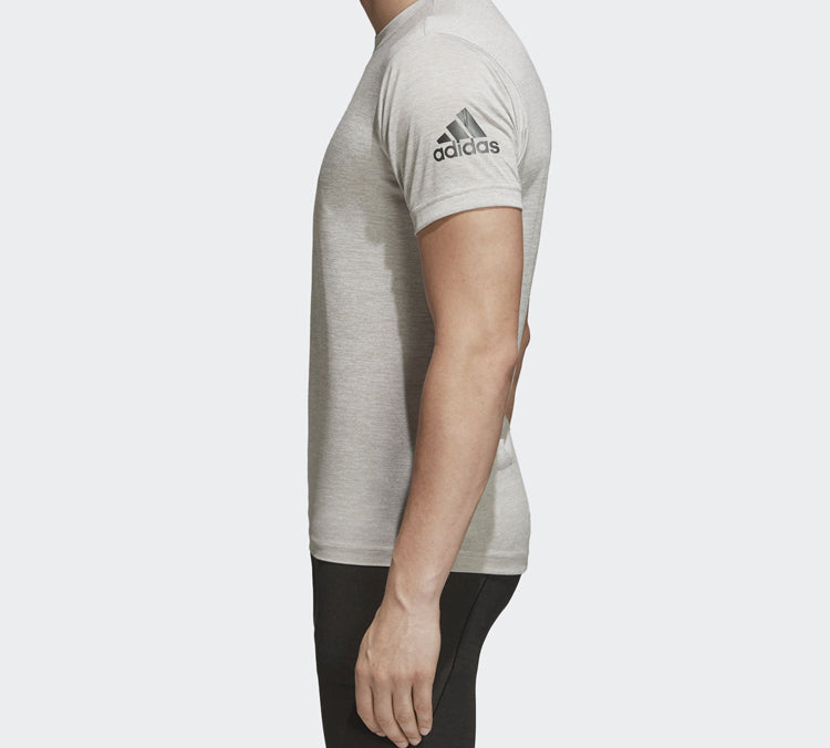 adidas FreeLift gradi Training Sports Short Sleeve Gray CZ5431