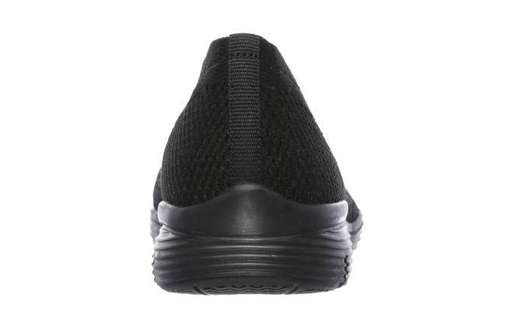 (WMNS) Skechers Modern Comfort Slip-on Shoes 'Triple Black' 49481-BBK