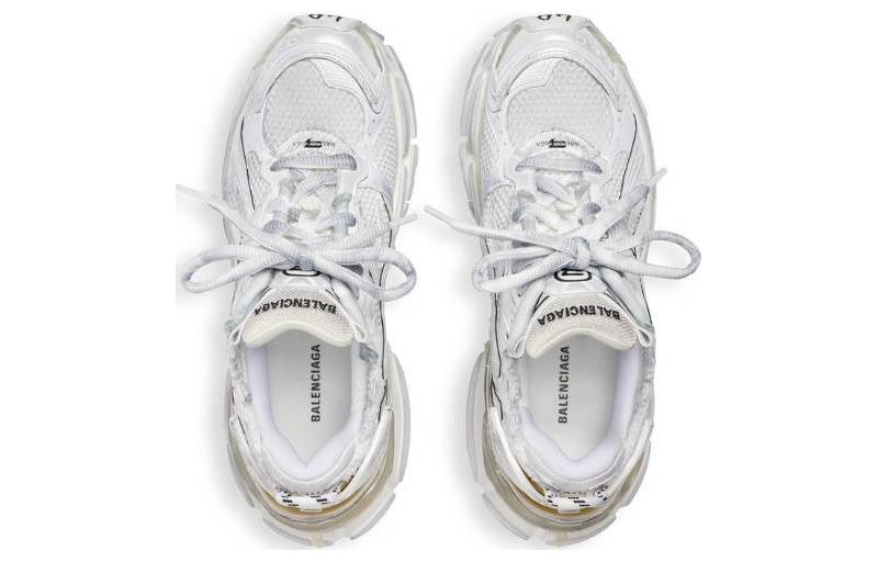 Balenciaga Cargo Sneakers 'Light Beige Microfiber and Mesh' 772774W3RMU9000