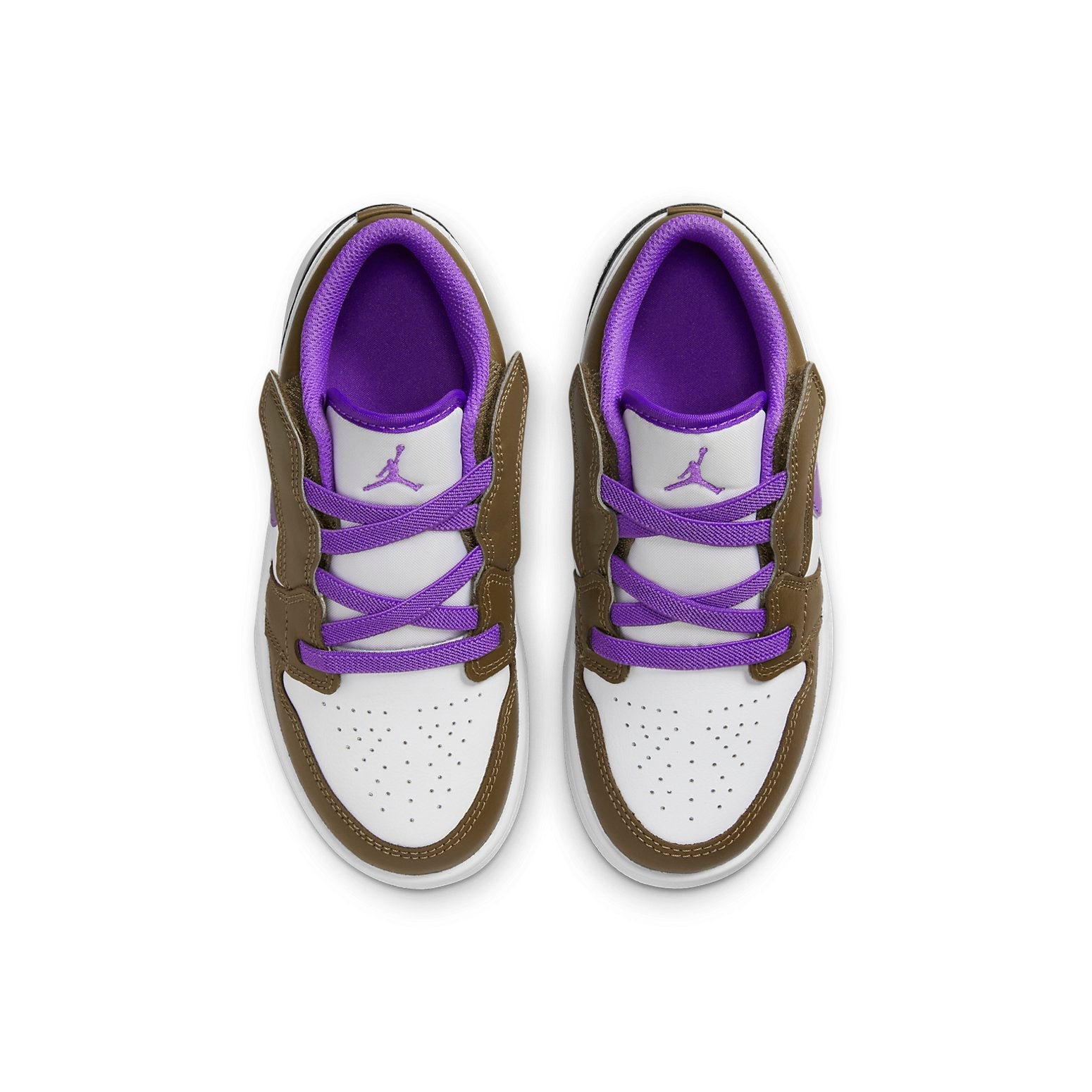 (PS) Jordan Air Jordan 1 Low Alt BP 'White Purple Brown' BQ6066-215