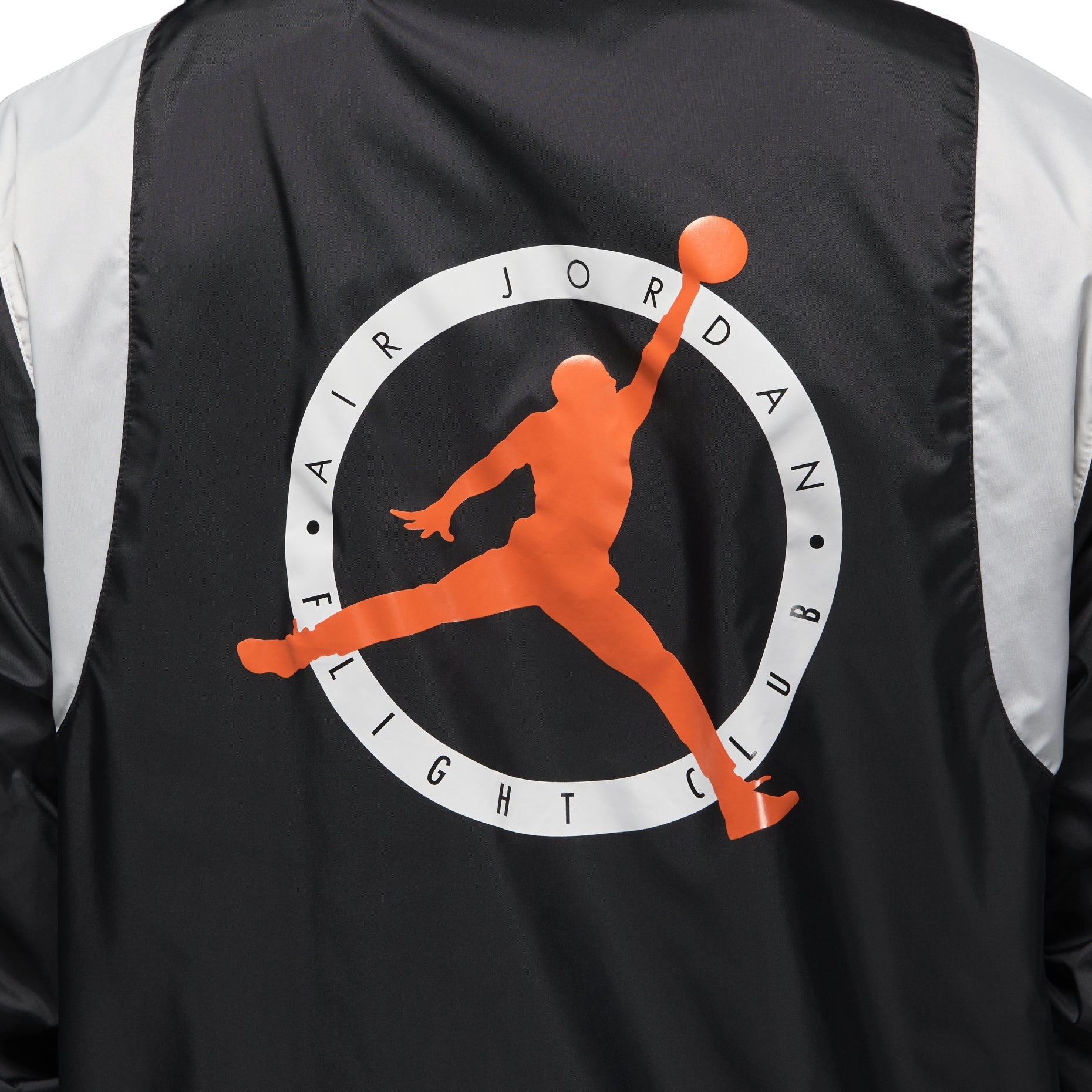 Air Jordan Flight MVP Hooded Pullover Jacket 'Black Orange' DV7601-010