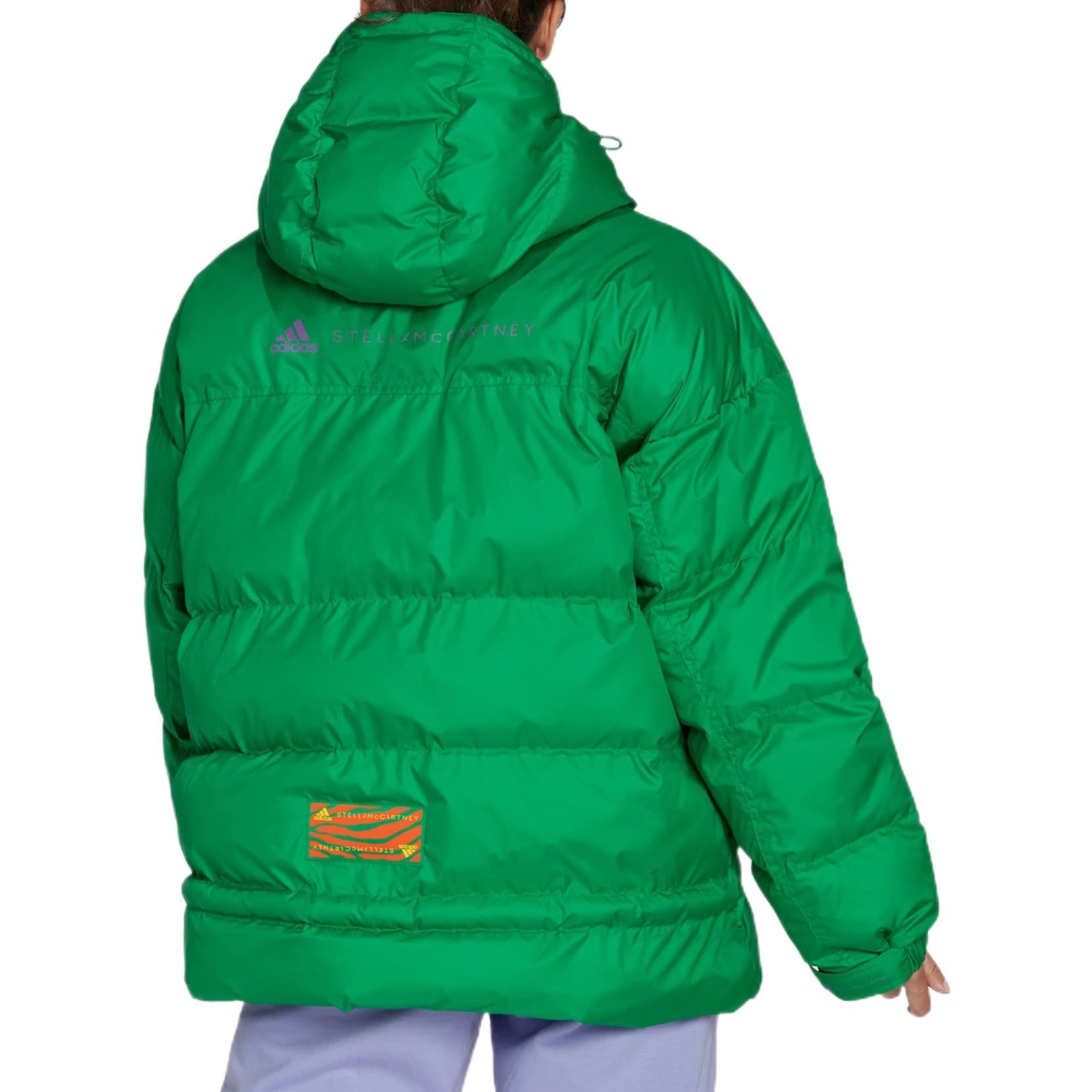 (WMNS) adidas by stella Mccartney Mid-Length Padded Winter Jacket Asia Sizing 'Green' HG6897