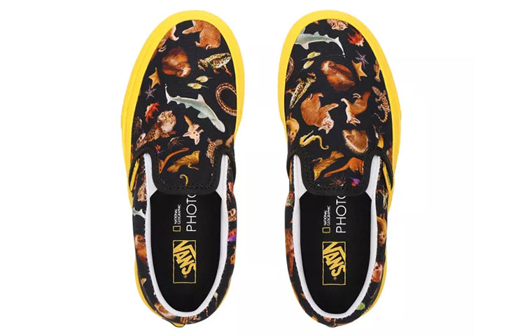 Vans National Geographic x Classic Slip-On Kids 'Photo Ark' VN0A4UH8WK6