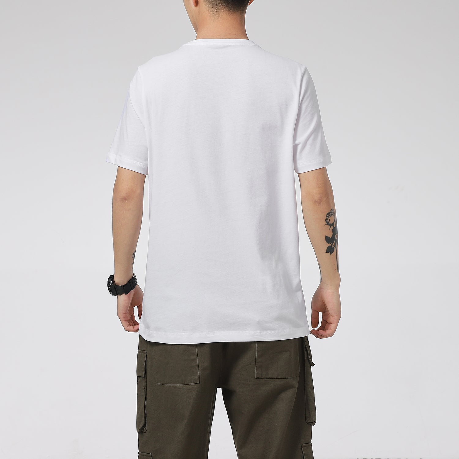 PUMA Classics Logo Metallic Tee 'White' 532787-02