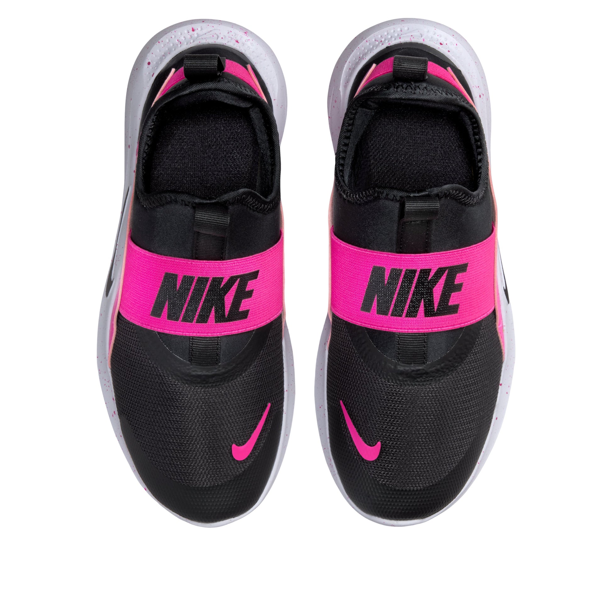 (GS) Nike Flex Runner 4 'Laser Fuchsia White Black' IF2893-604