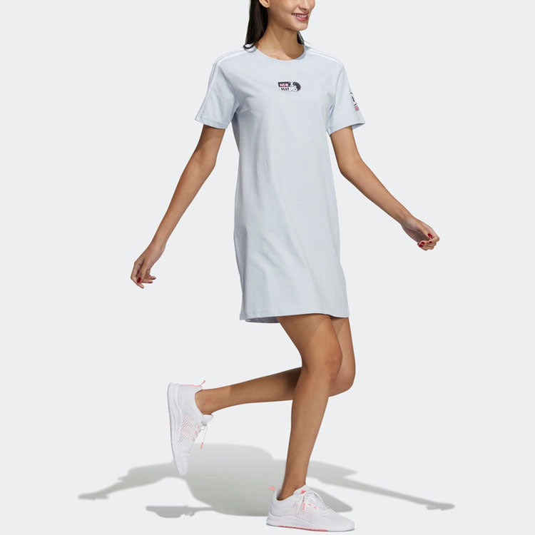 (WMNS) adidas neo Long Dress 'White' GP5417
