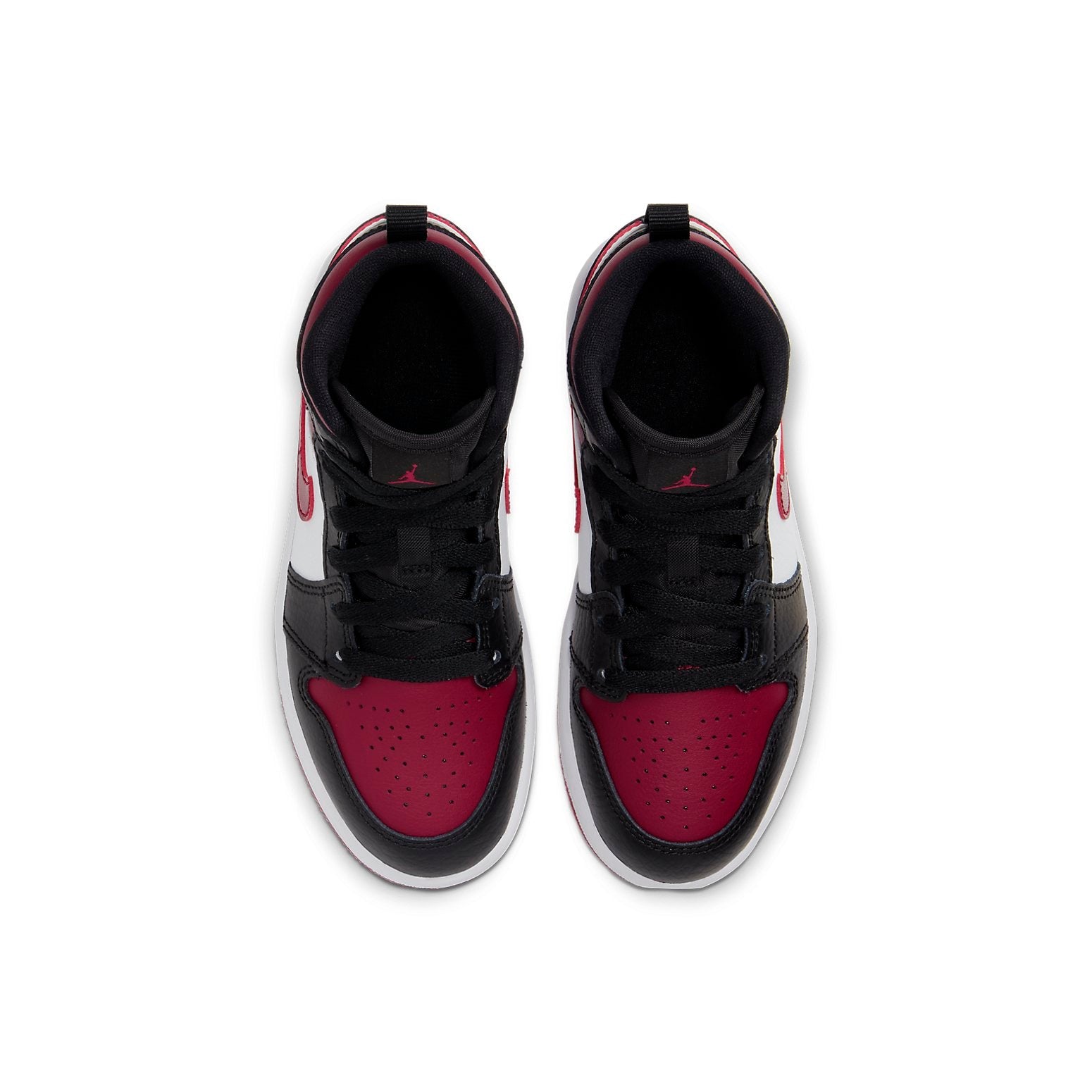 (PS) Air Jordan 1 Mid 'Bred Toe' 640734-066