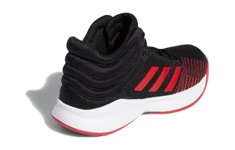 (PS) adidas Pro Spark 2018 K Wide 'Black Scarlet' BB9146