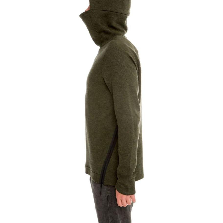Nike Tech Fleece Pullover Hoodie 'LEGION GREEN HEATHER' 832116-331