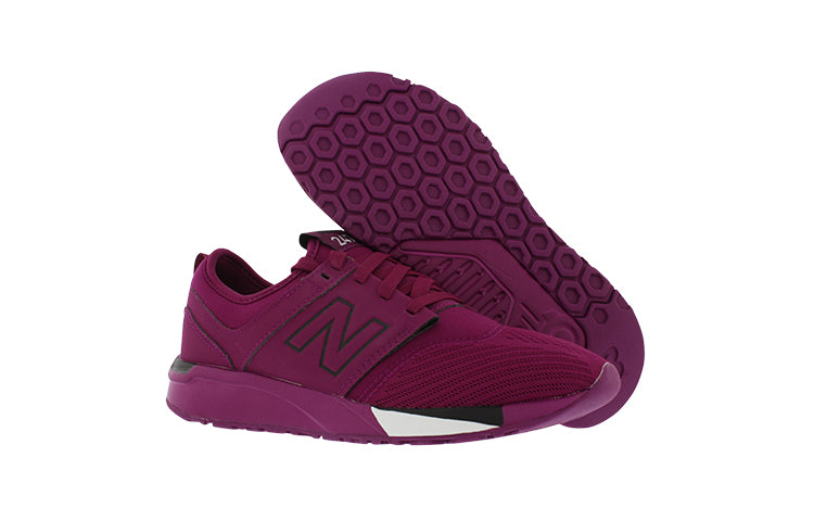 (GS) New Balance 247 Shoes 'Burgundy' KL247T4P