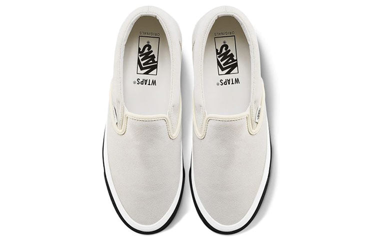 Vans WTAPS x Og Classic Slip-On Lx 'Grey Black' VN0A45JK20F