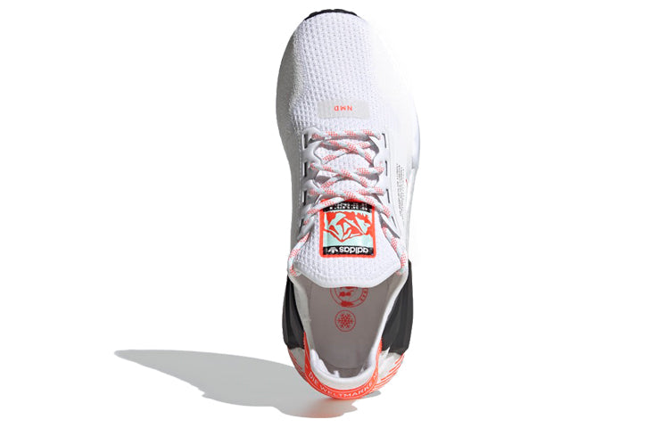 adidas NMD_R1 V2 'White Solar Red' FW6410
