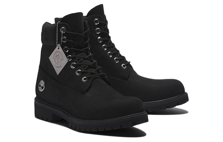 Timberland Premium 6 Inch Waterproof Boots 'Black Waterbuck' A5PKA001