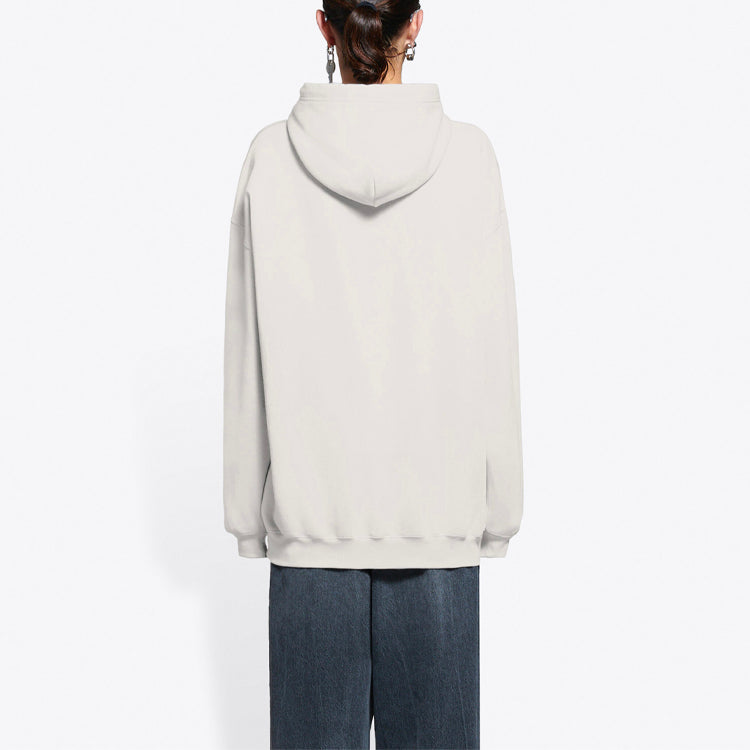 (WMNS) Balenciaga SS21 Hoodie Gray 578135TIV552984