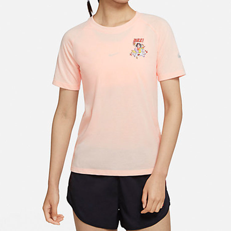 (WMNS) Nike Running Summer Fun Breathable Quick Dry 'coral red' CW4815-613