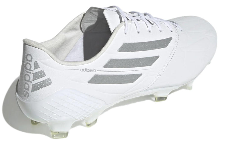 adidas Adizero F50 4 Leather FG 'White Silver Metallic' GX3911