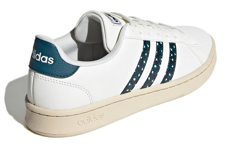 (WMNS) adidas neo Grand Court 'White Green' EH1111