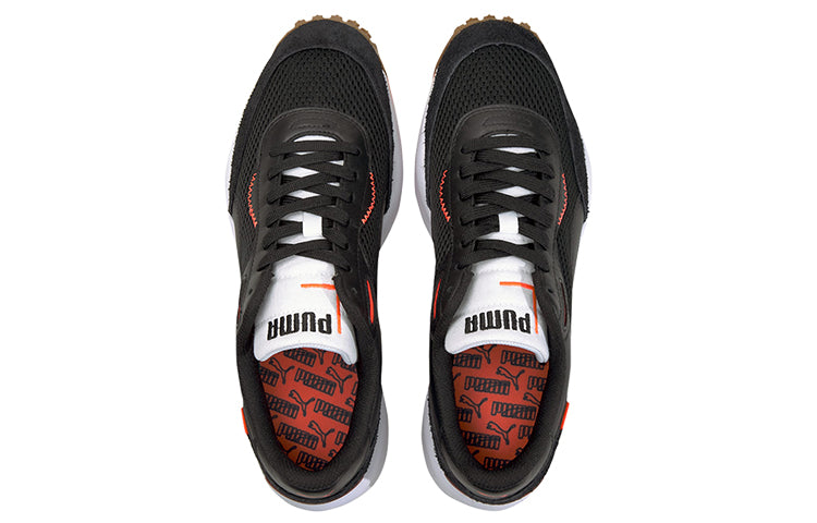 PUMA Style Rider Warm Texture Black/White/Orange Low sneakers 373382-07
