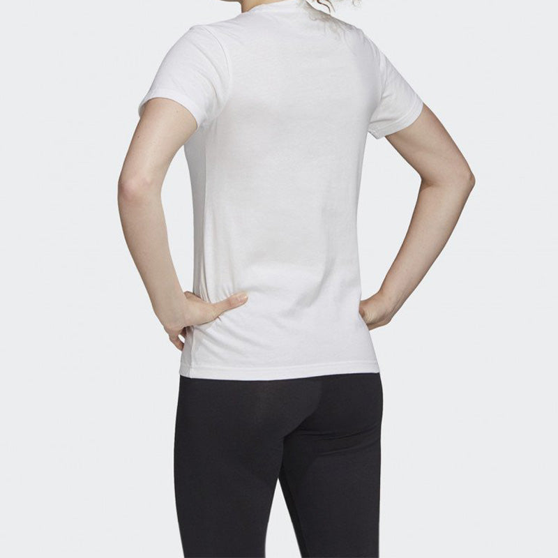 (WMNS) adidas Training Sports Round-neck Short-sleeve Tee White FJ5012