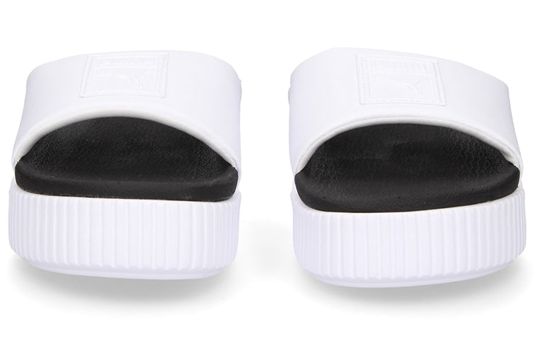 (WMNS) PUMA Platform Slide Bold SD 'White Black' 366121-01